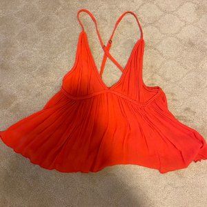 CROSS BACK FLOWY TANK